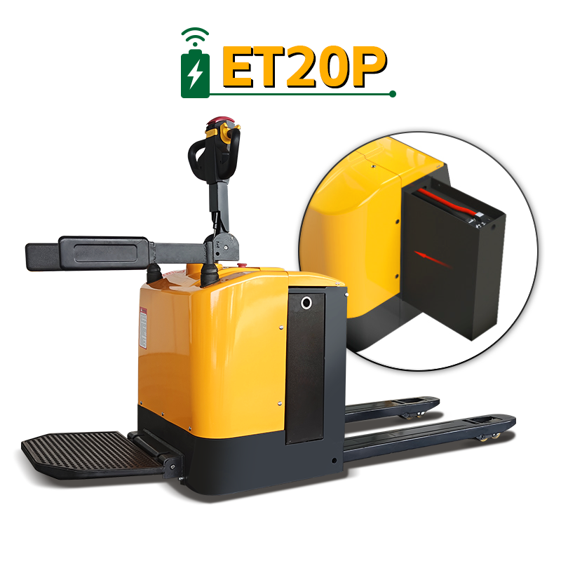 ET20P/25P-Rider Electric Pallet Truck-Microlift Material Handling Equipment